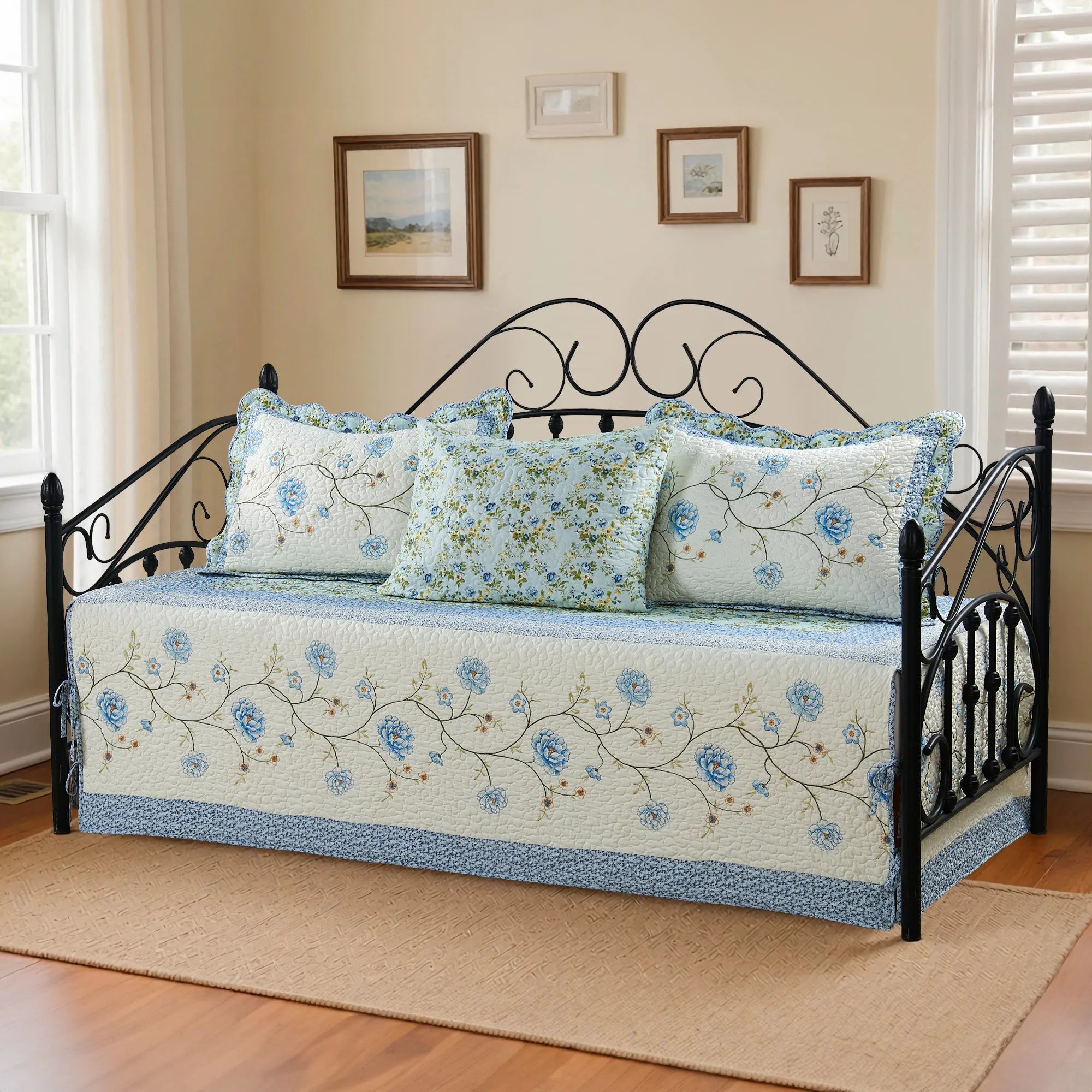 4 Piece Dorset Daybed Bedspread Cover Set (75" x 39")