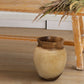Suar Wood Vase