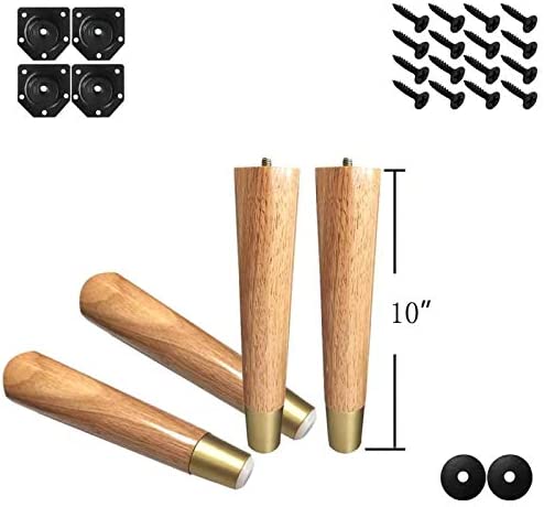 Furniture Wood Legs (10")