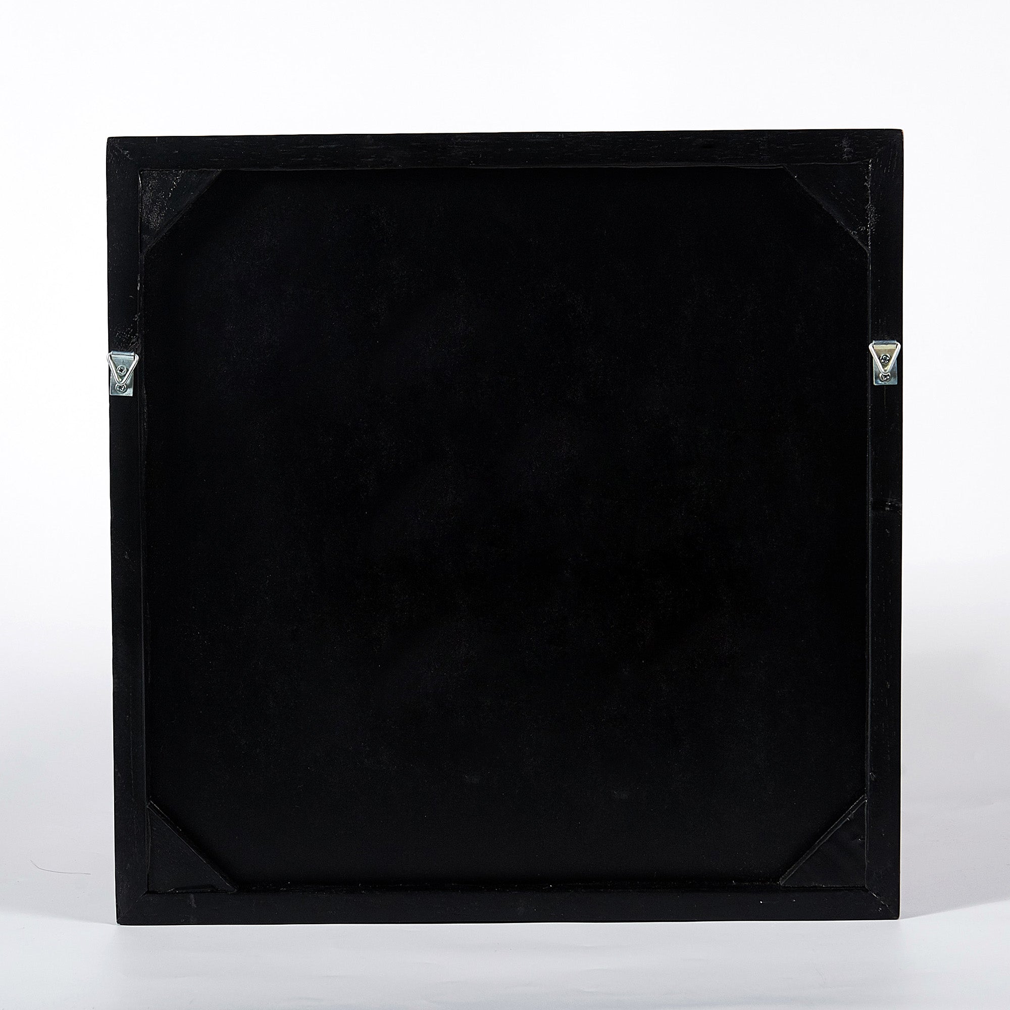 Square New Simetris Teak Wall Art (17" x 17" x 1.6")
