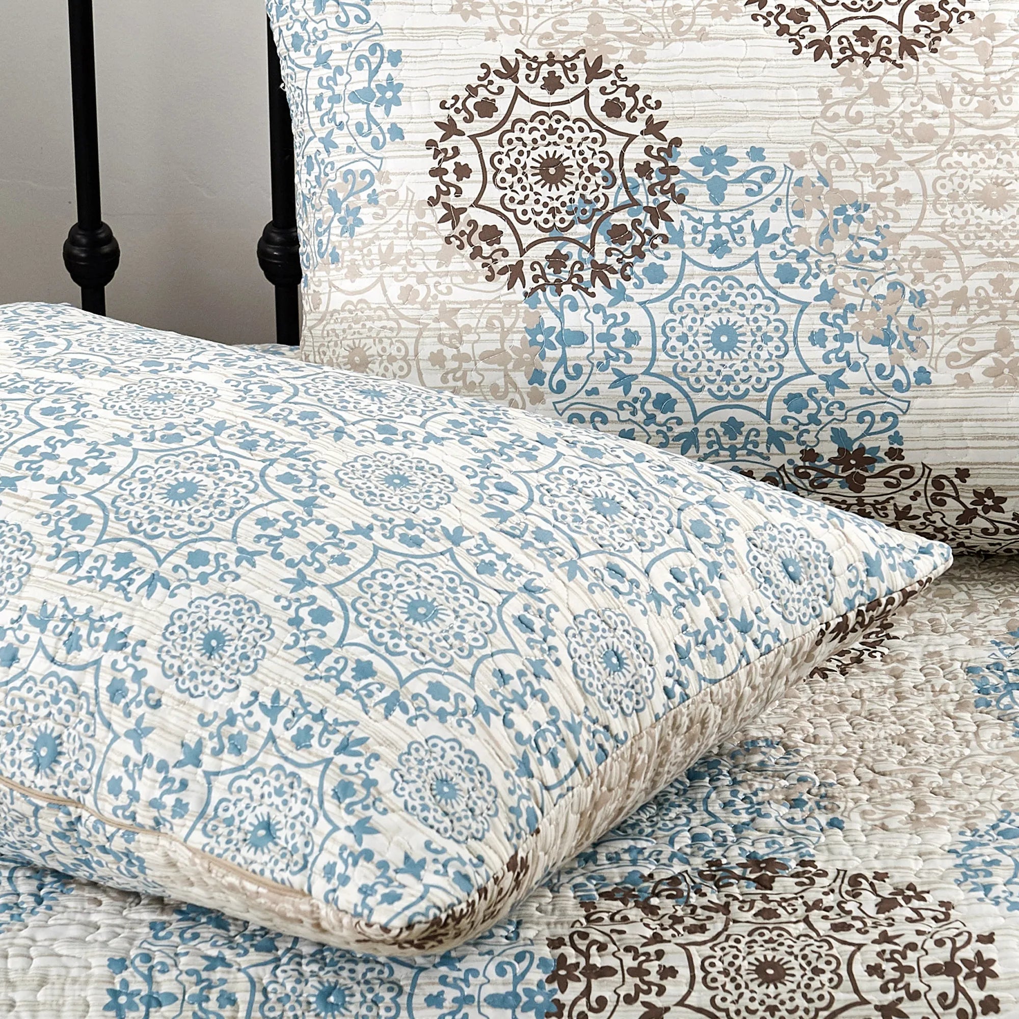 6 Piece Marina Medallion Daybed Bedspread Cover Set (75" x 39")