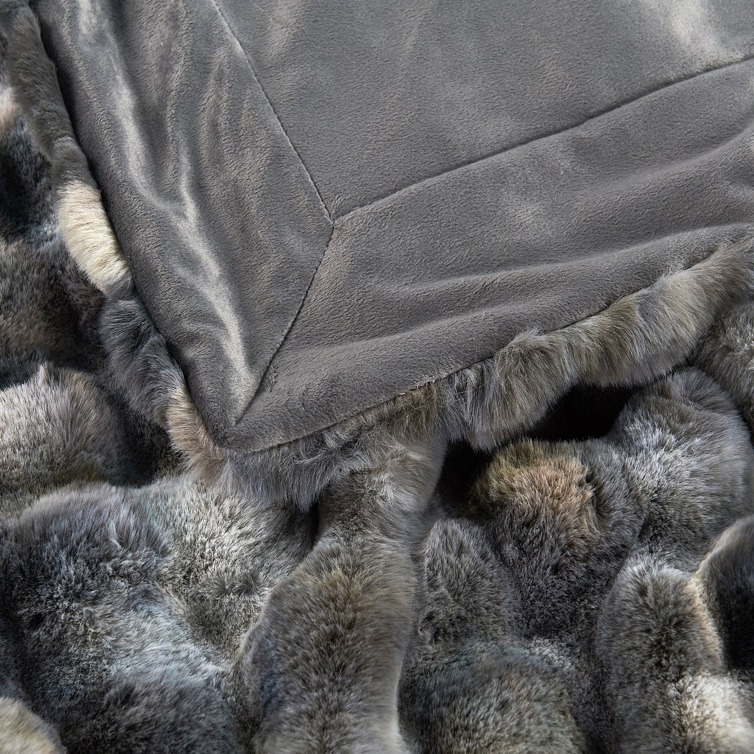 Tie-Dyeing Heavy Faux Fur Throw Blanket (50"x60")