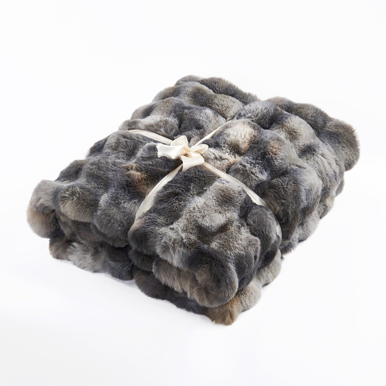 Tie-Dyeing Heavy Faux Fur Throw Blanket (50"x60")