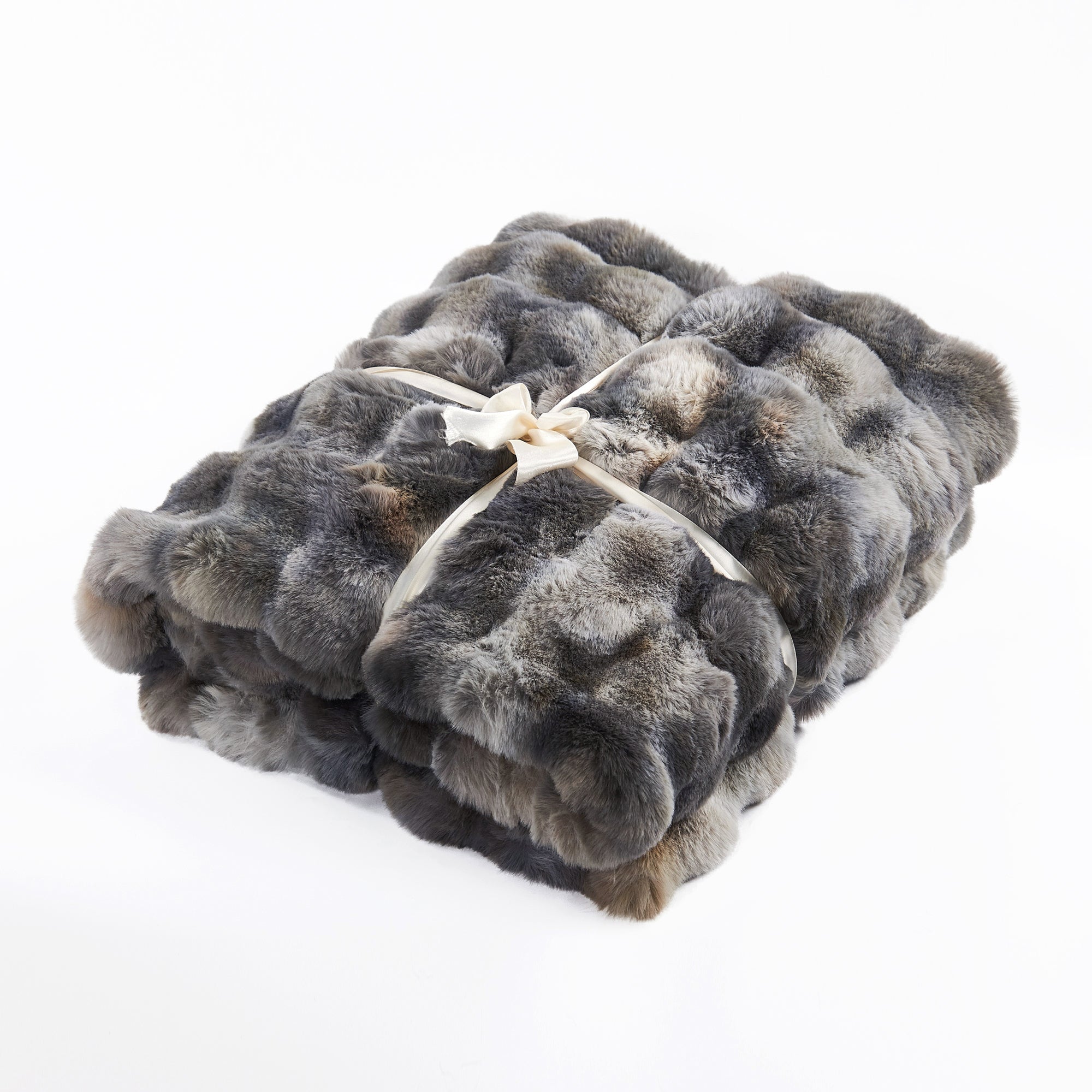 Tie-Dyeing Heavy Faux Fur Throw Blanket (50"x60")