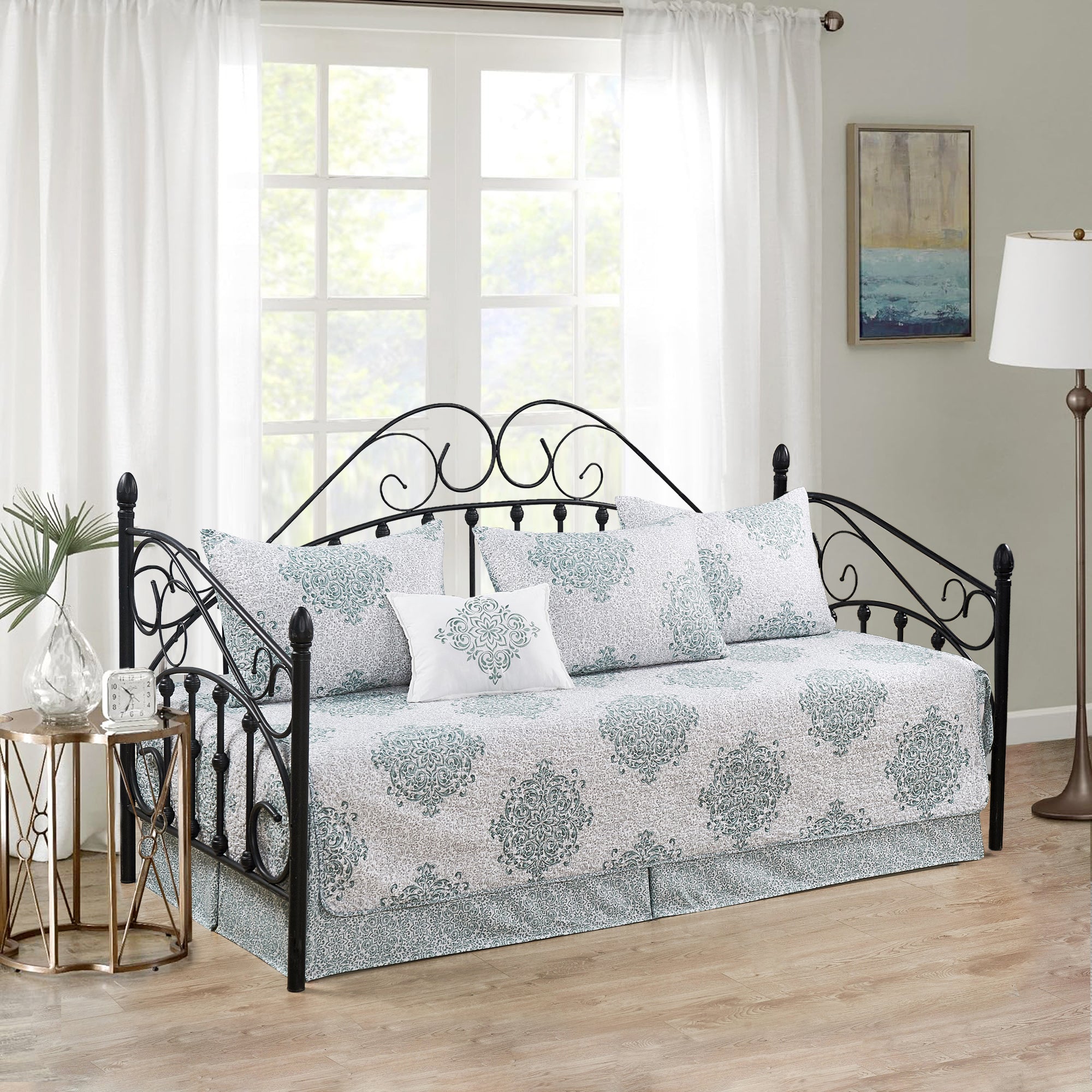 6 Piece Chelsea Daybed Bedspread Cover Set (75" x 39")
