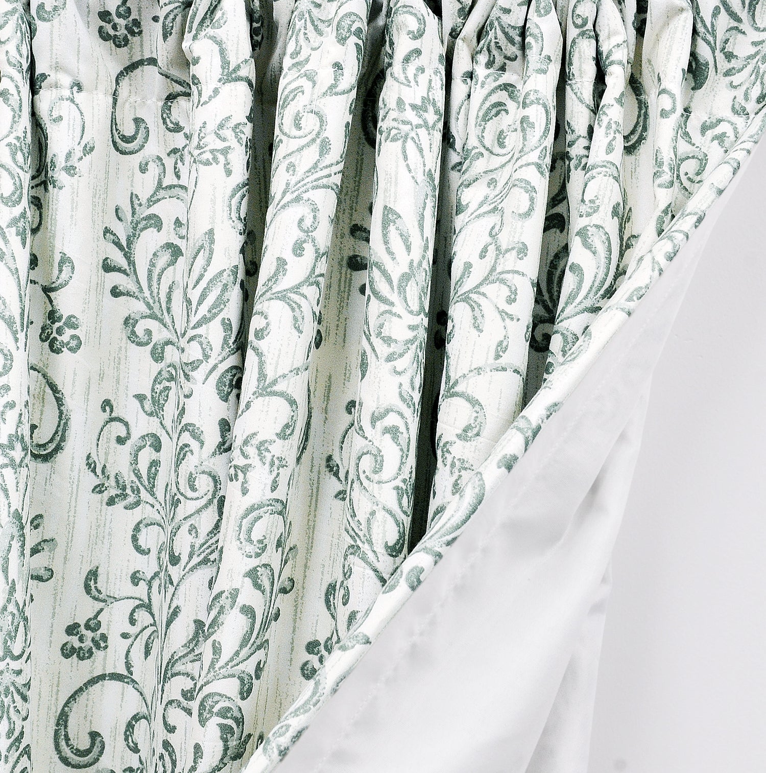 Mayfair Printed Microfiber Curtain - Set of 2 (60"x84")