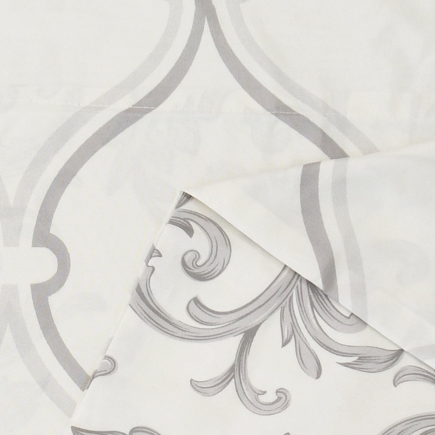 Marisol Printed Microfiber Valance - Set of 2 (60"x18")