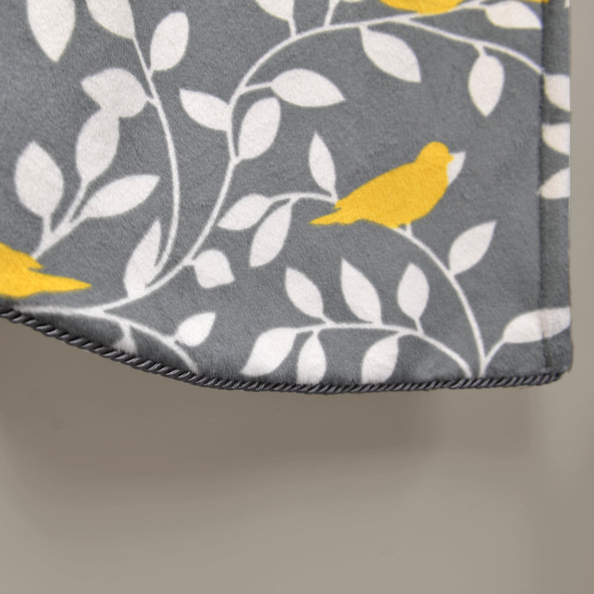 Canary Printed Microplush Valance (60"x19")
