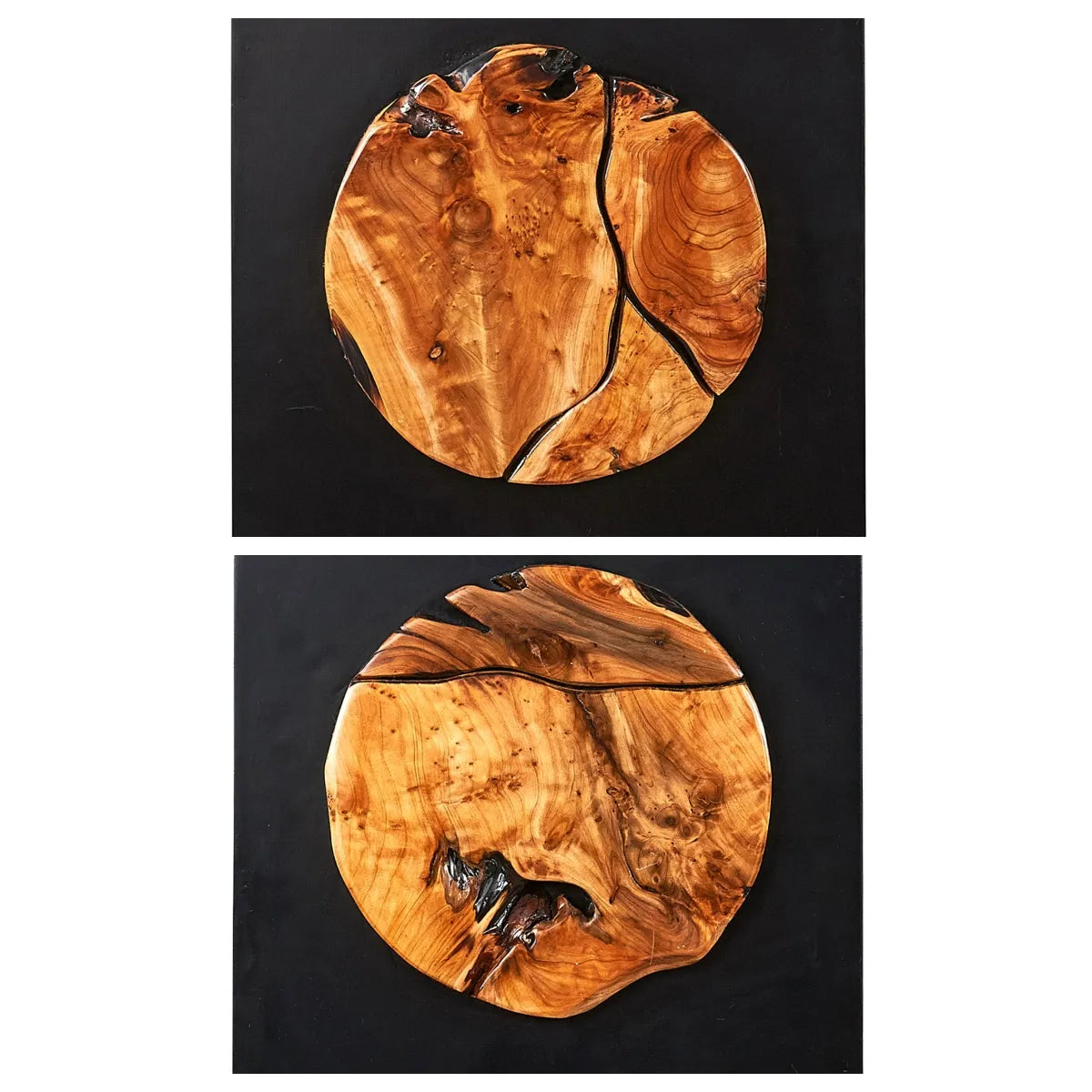 Cedar Roots Wall Art (17" x 17" x 2.4")