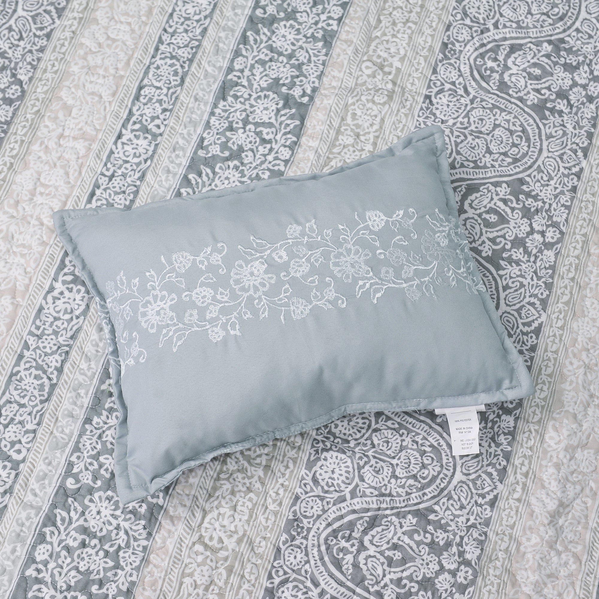 6 Piece Marchesa Printed Microfiber Quilts Set