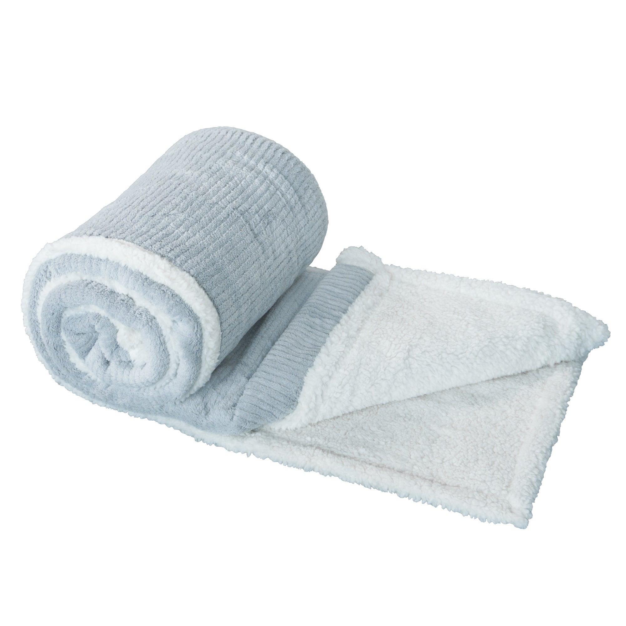 Tangier Throw Blanket - Silver Grey (50"x70")