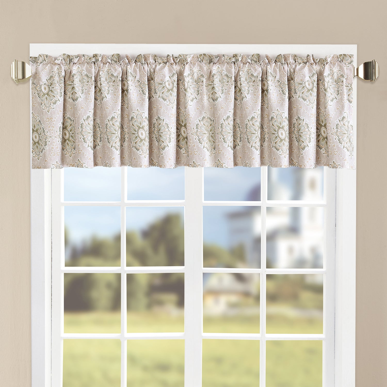 Bloom Medallion Valance - Set of 2 (60"x18")