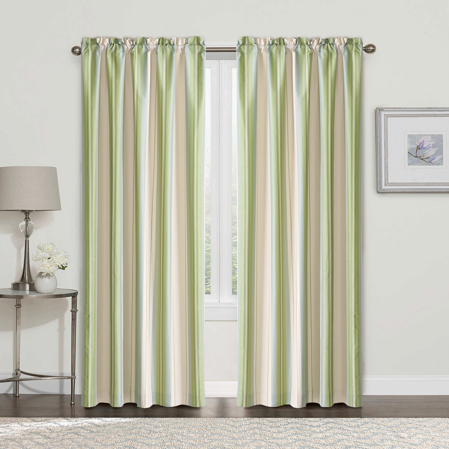 Convent Garden Curtain Set - Set of 2 (54"x84")