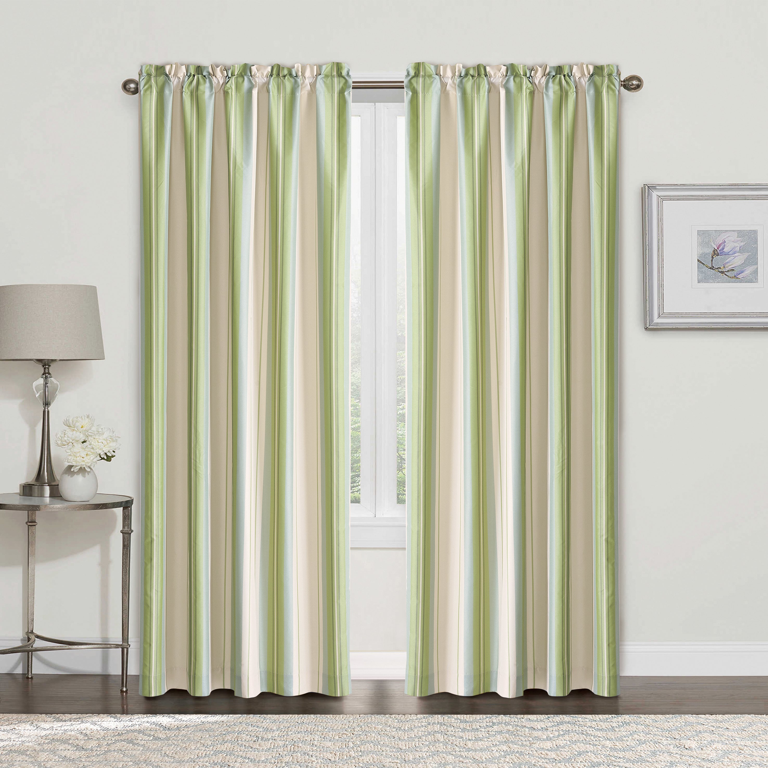 Convent Garden Curtain Set - Set of 2 (54"x84")