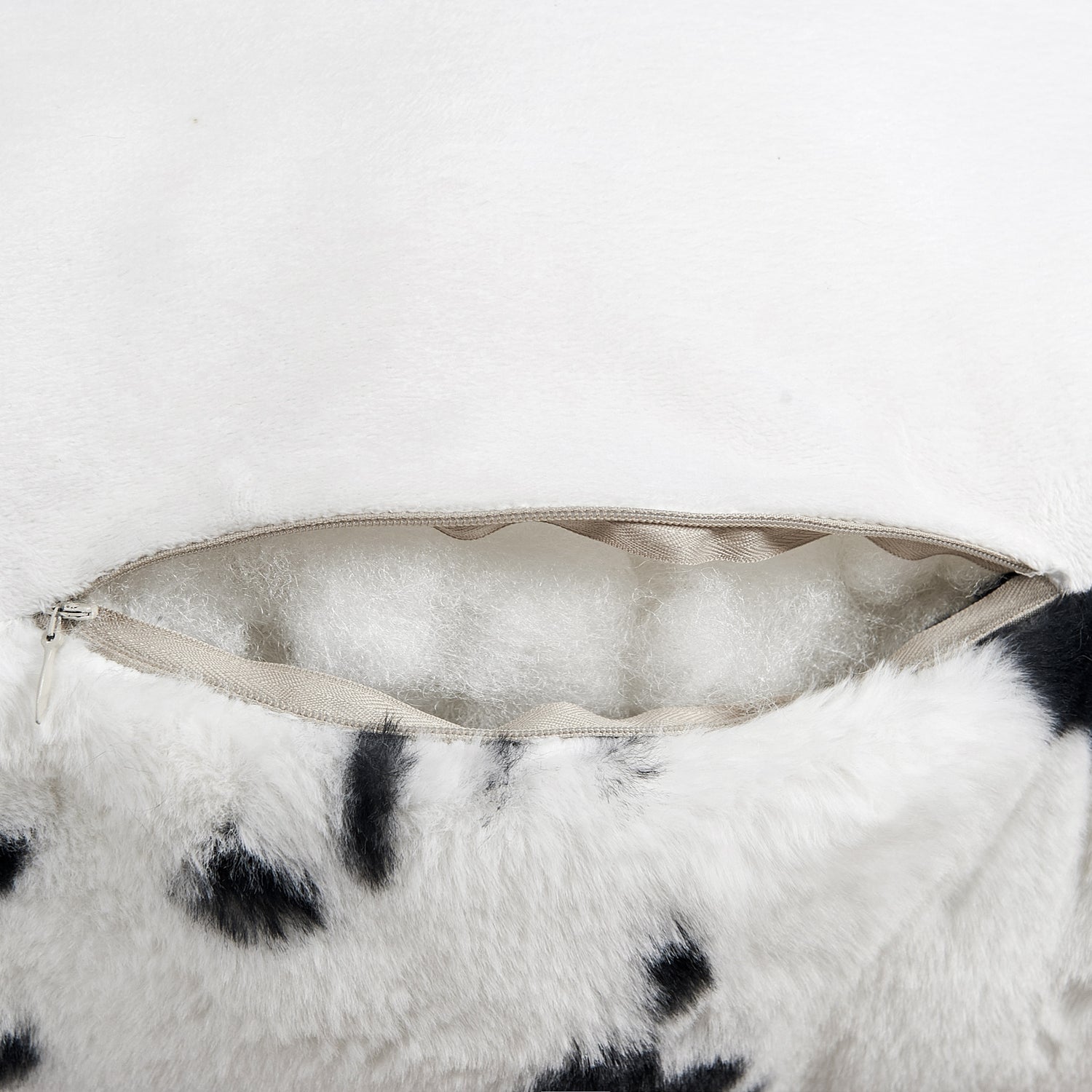 Cows Flowers Faux Fur Bedrest Pillow Cover (28"x30"x17")