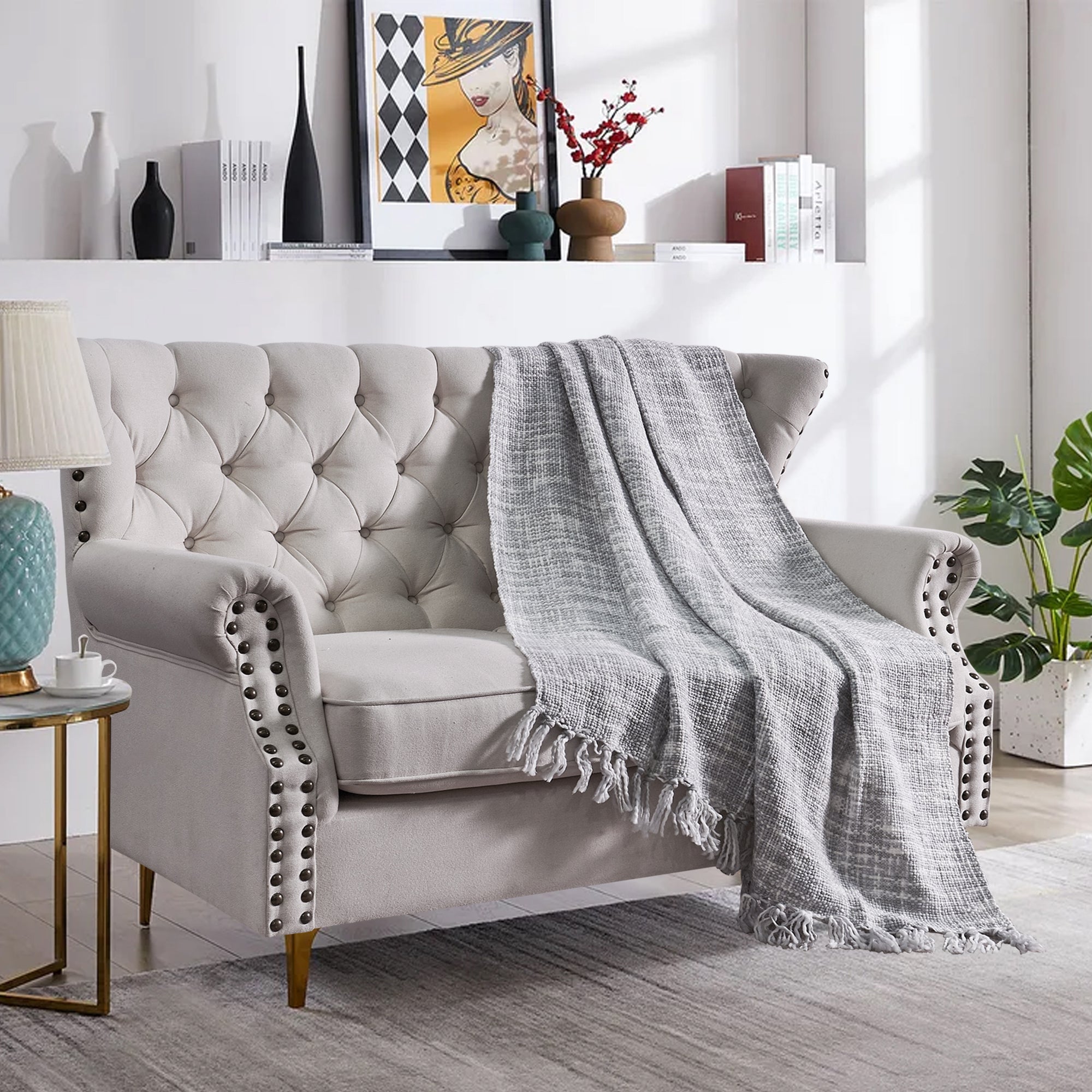 Dottie May Chenille Throw Blanket (50"x60")