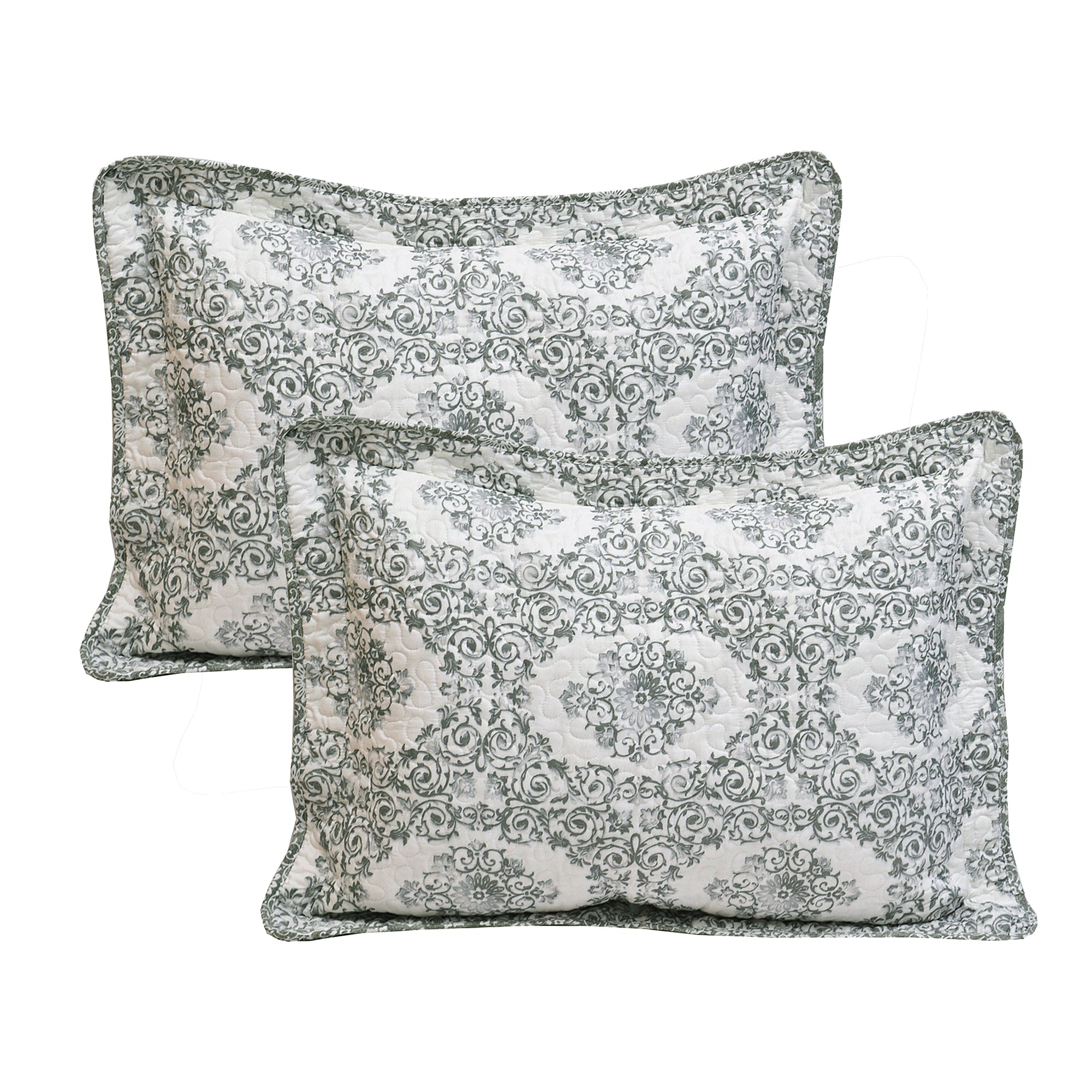 5 Piece Legacy Printed Microfiber Quilts Set