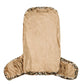 Leopard Faux Fur Large Size Bedrest Pillow Cover