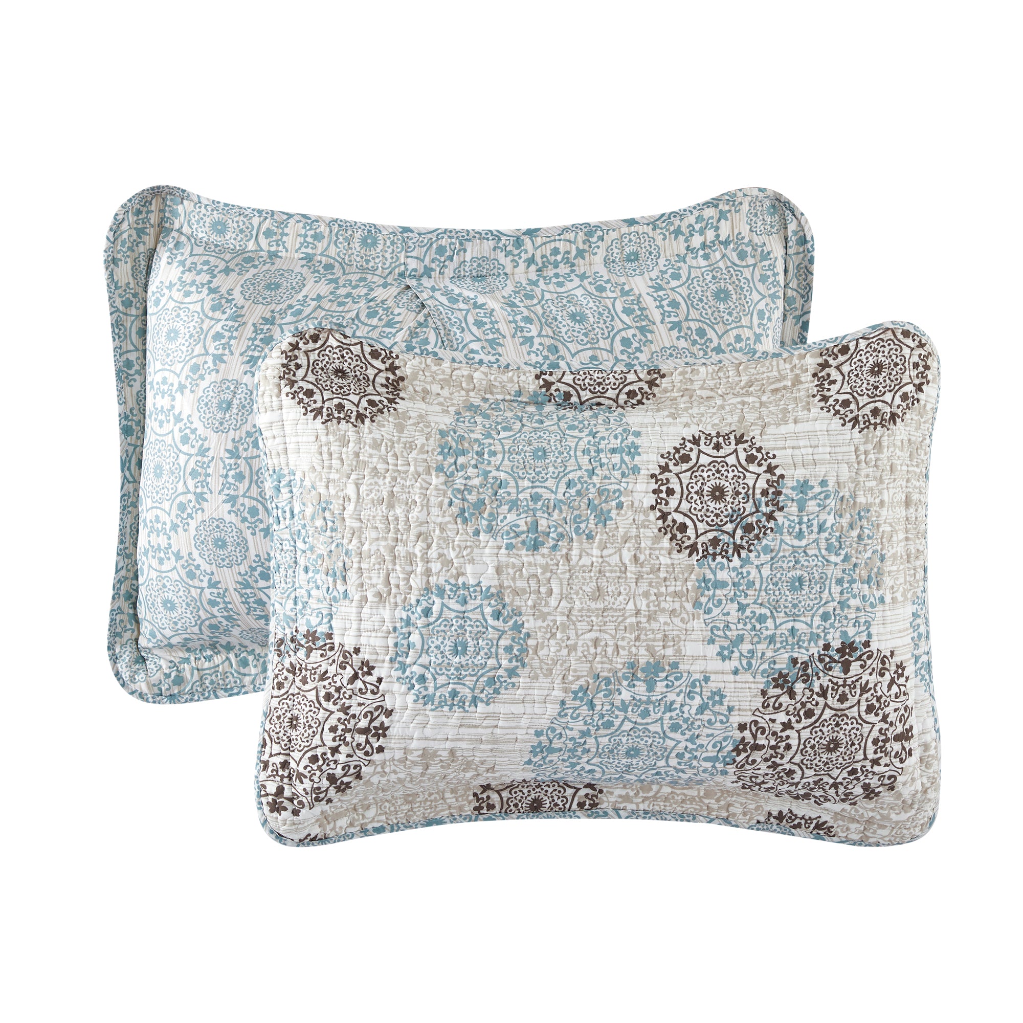 6 Piece Marina MDLN Printed Microfiber Quilts Set