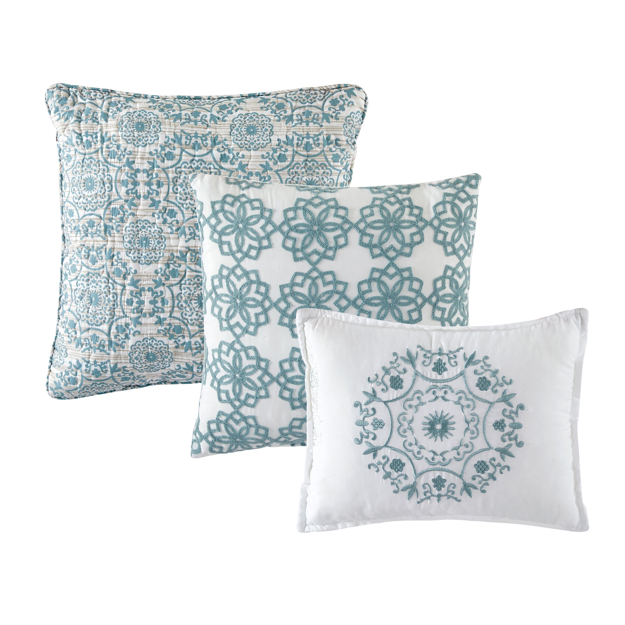 6 Piece Marina MDLN Printed Microfiber Quilts Set