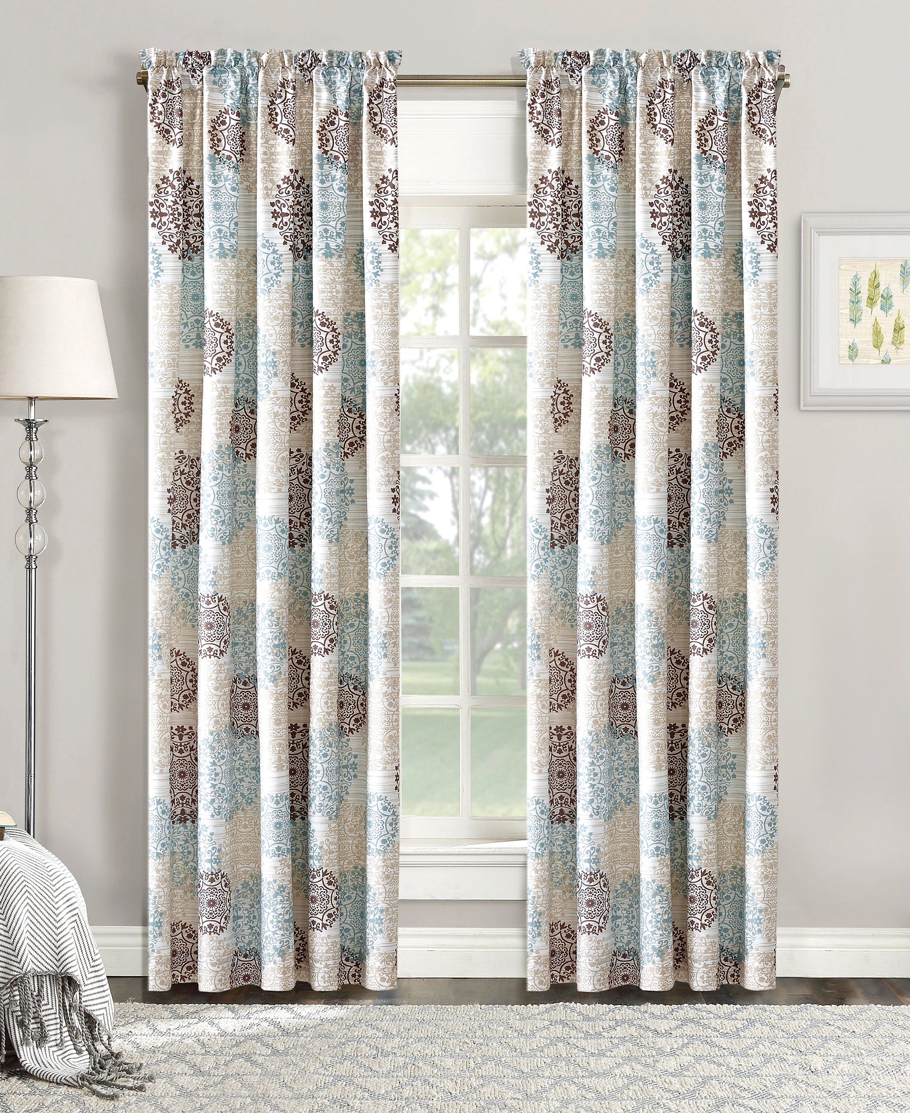 Marina MDLN Curtain - Set of 2 (60"x84")