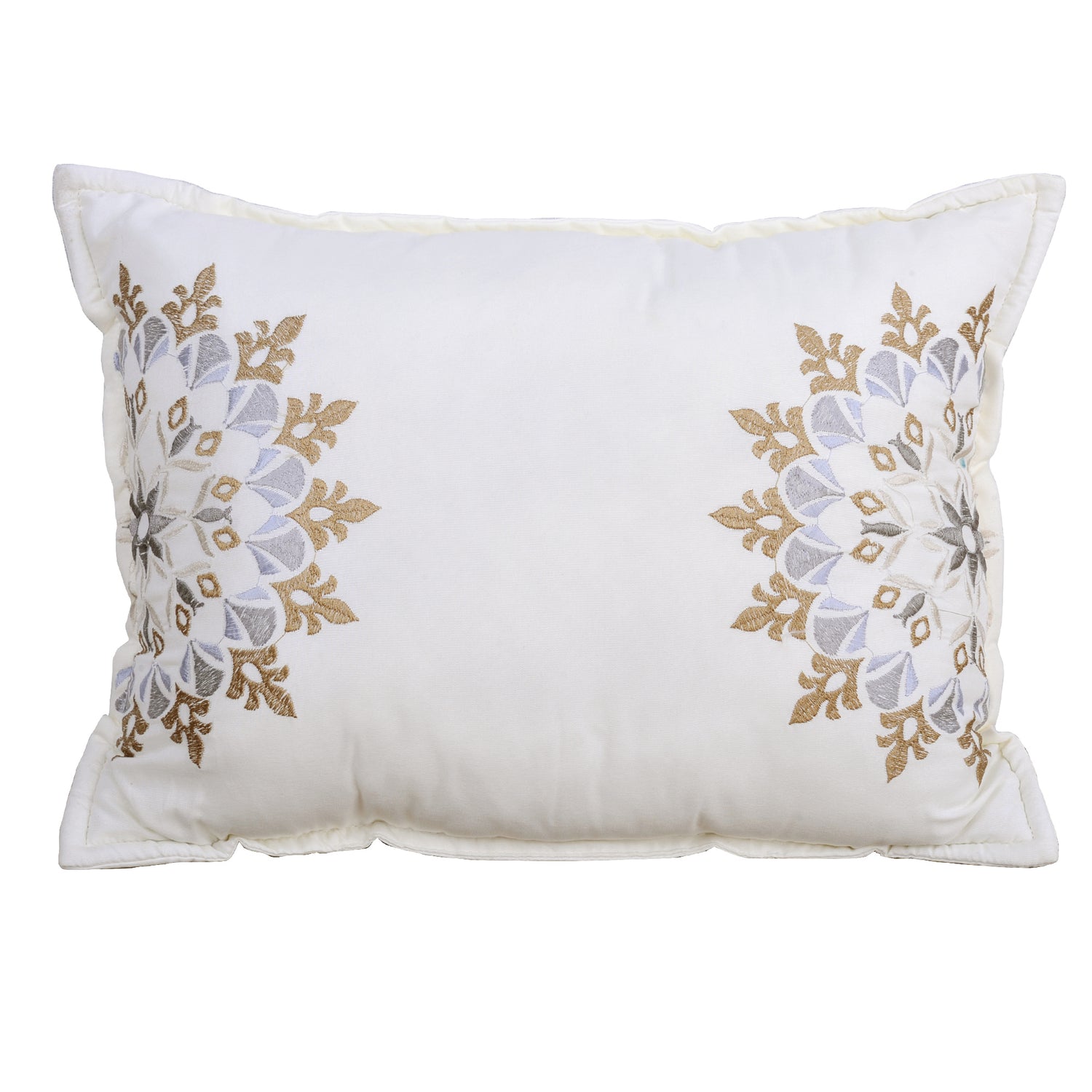 5 Piece Tribal Medallion Printed Microfiber Quilt Bedspread Set