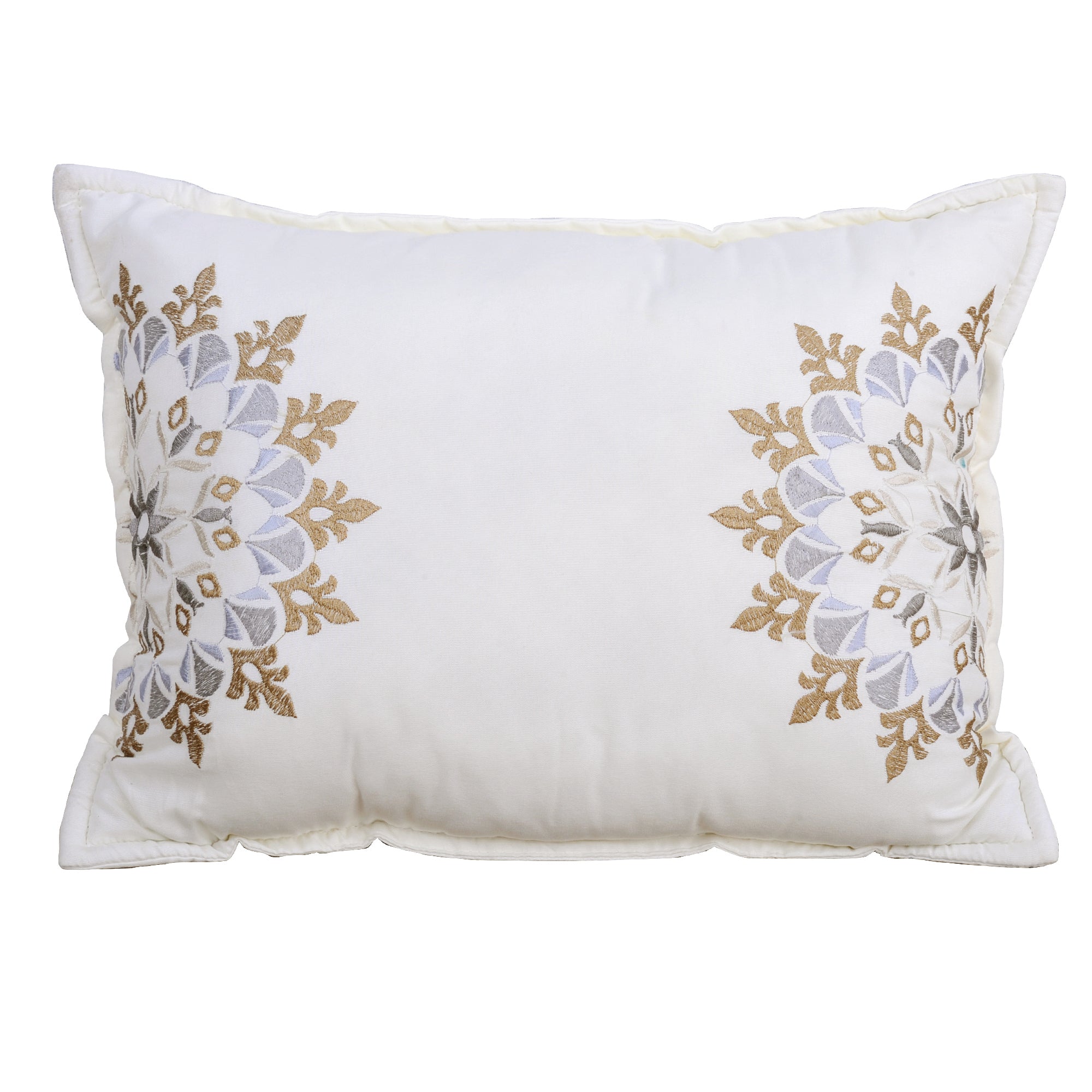 5 Piece Tribal Medallion Printed Microfiber Quilt Bedspread Set