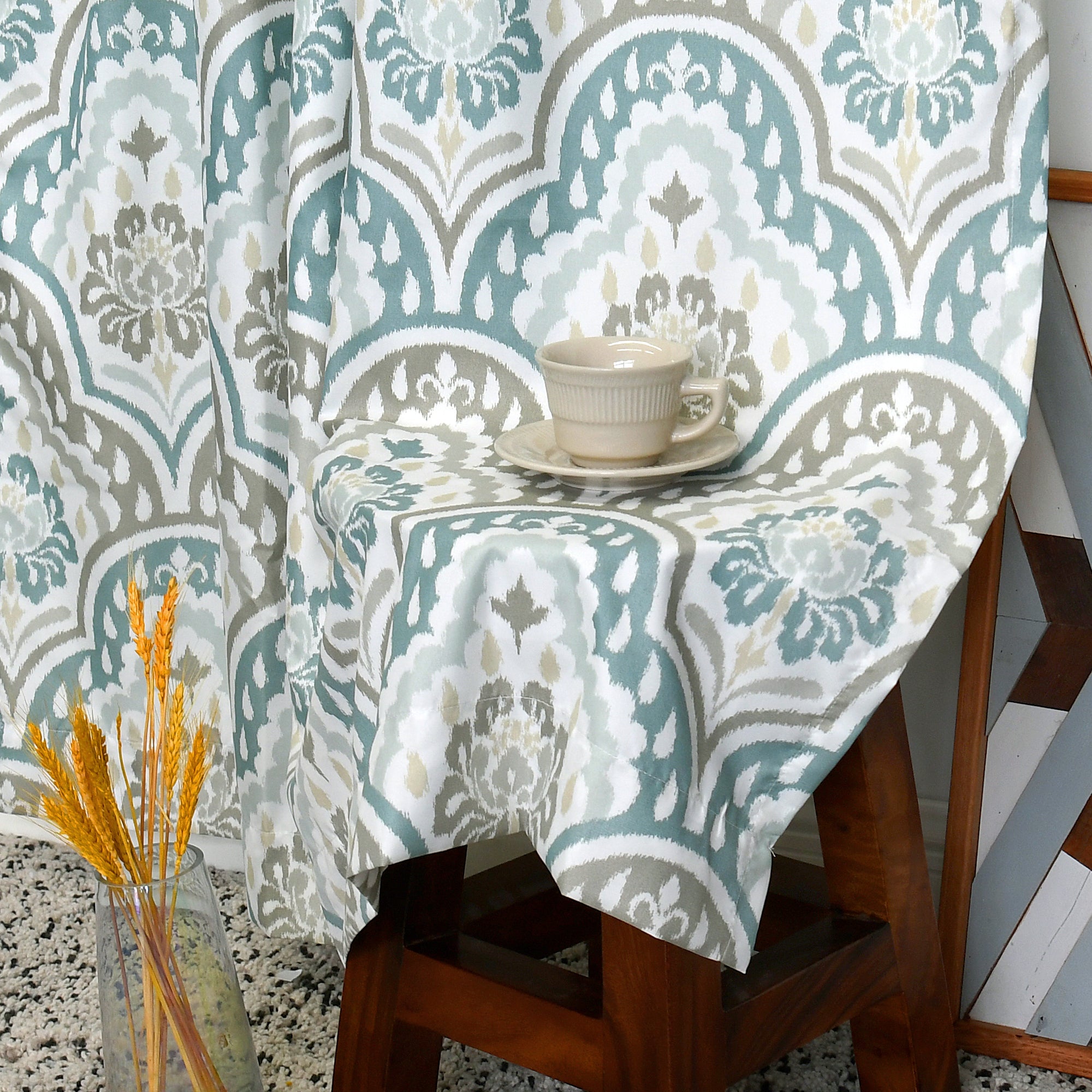 Tivoli Ikat Curtain - Set of 2