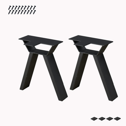 A Type Heavy Duty Black Table Leg