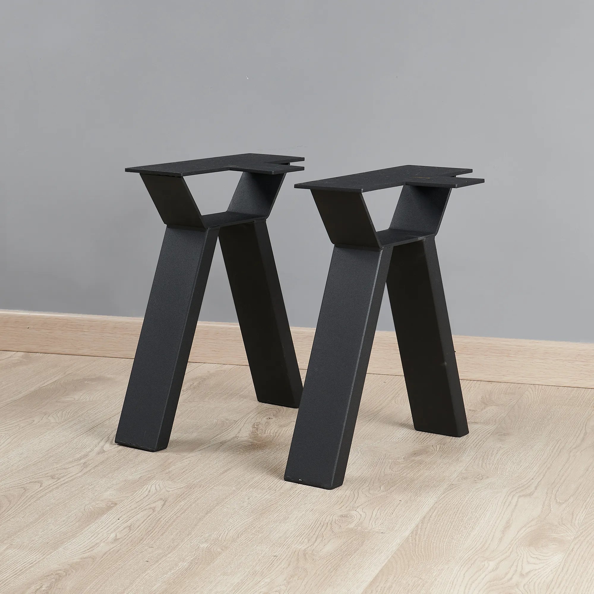 A Type Heavy Duty Black Table Leg