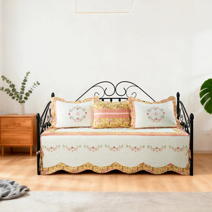 4 Piece Esme Daybed Bedspread Cover Set (75&quot; x 39&quot;)