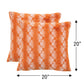 Funda de almohada de piel sintética Ballys Fundas de almohada decorativas de 2 piezas 