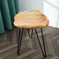 Cedar Roots - Taburete pequeño, mesa auxiliar y soporte con 3 patas en forma de horquilla, 12 x 13,5 x 17,4 pulgadas de alto 