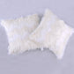 Chevron Faux Fur 2 Piece Pillow Shell - 20" x 20"