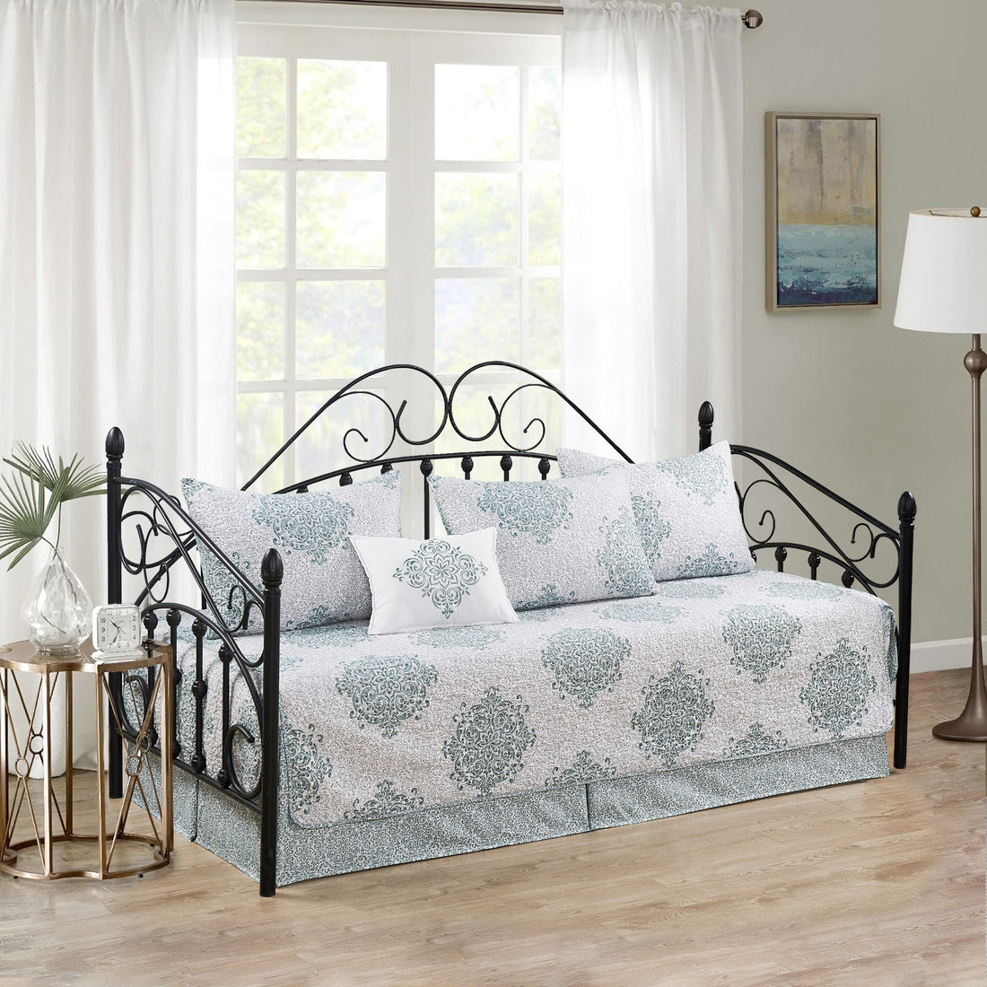 6 Piece Chelsea Daybed Bedspread Cover Set (75&quot; x 39&quot;)