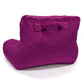 Velvet Quilted Bedrest Pillow Backrest Pillow - 20" x 18" x 17"