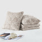 Geo Tatami Faux Fur Throw Blanket & Pillow Shell Set - 50" x 60"/18" x 18"