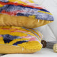 Fundas de almohada decorativas de 2 piezas de piel sintética de jacquard multicolor