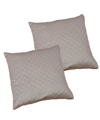 Fundas de almohada decorativas de 2 piezas de seda bordada Marquesa Circile