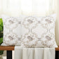 Embroidery Canvas 2 Piece Decorative Pillow Covers -Rose