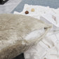 Fundas de almohada decorativas de 4 piezas de piel sintética - 20" x 20" 