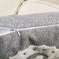 Fundas de almohada decorativas de lino sintético de 4 piezas Sea World - 20 "x 20" 