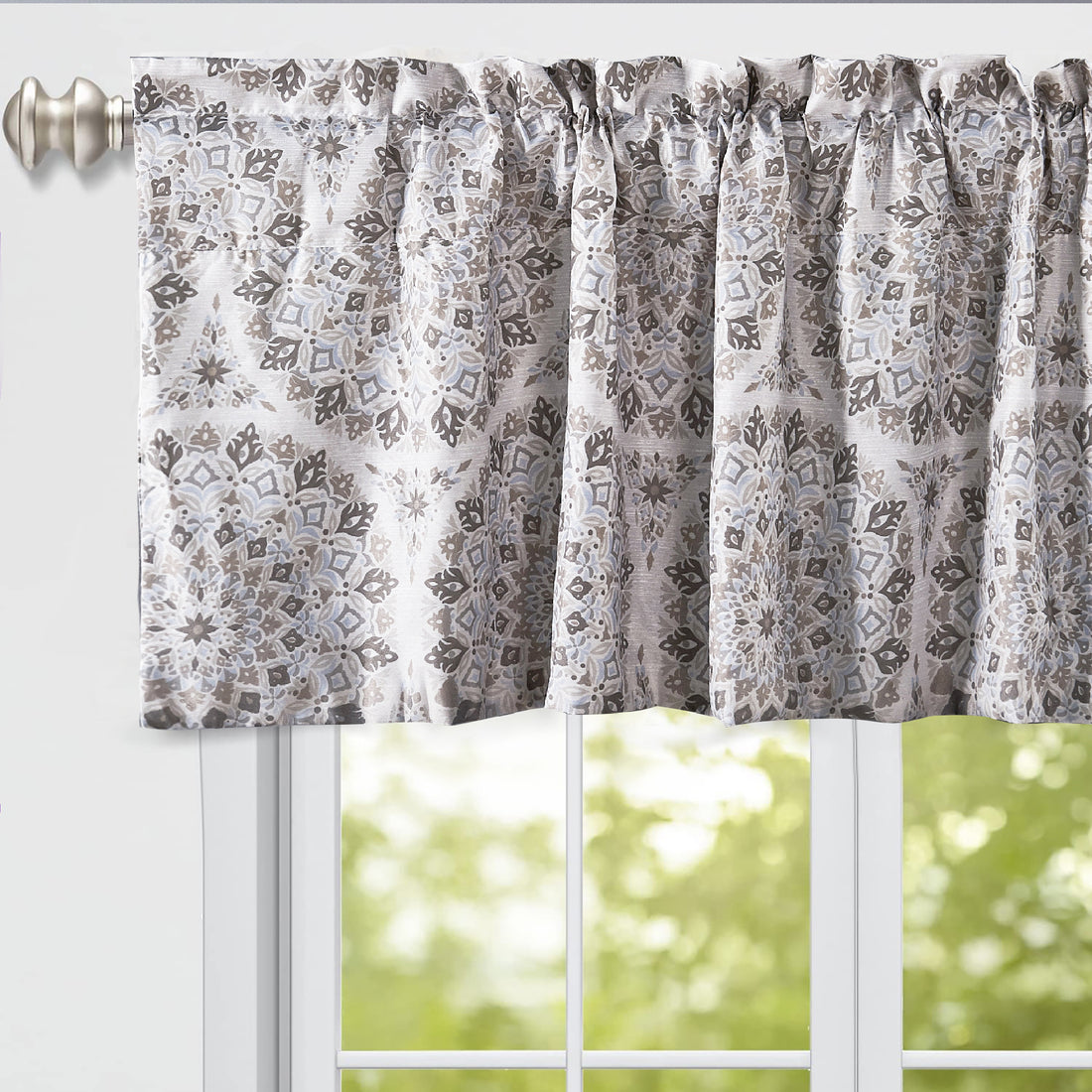 Tribal Medallion Valance - Set of 2 (60"x18")