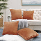 Faux Fur 4 Piece Decorative Pillow Covers - 20" x 20"