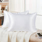 32 Momme Silk Cotton Pillow Shams Pillowcases 1 Piece Set