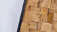 SQUARE SIMETRIS WALL DECOR - 17" x 17" x 1.6"