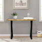 Natural Wood Console Table