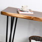 Natural Wood Rectangle Sofa Table