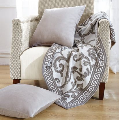 Woven Throw Blanket & Pillow Shell Set - 50" x 60"/18" x 18"