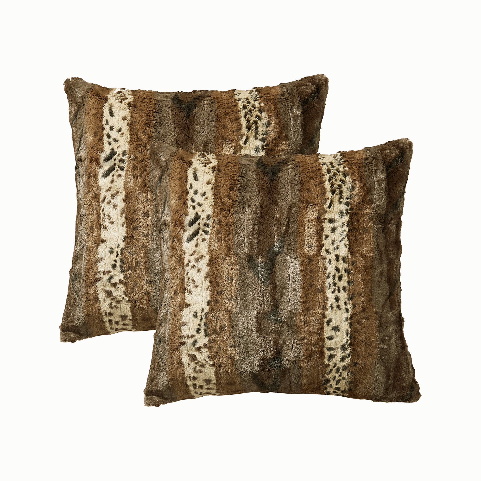 Animal discount fur cushions